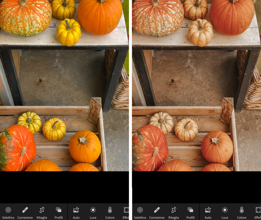 Editare foto da smartphone